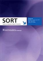 SORT. Statistics and Operations Research Transactions. Volume 35. Number 1, January-June 2011