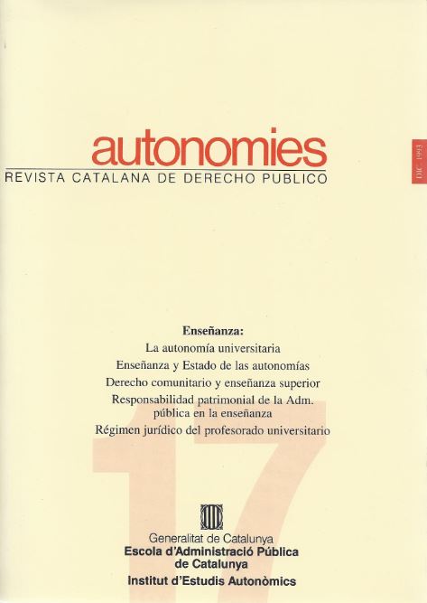 Revista Autonomies, 17