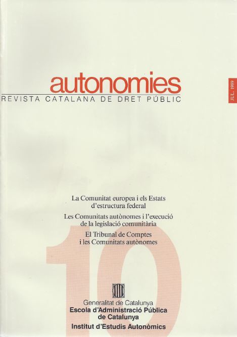 Revista Autonomies, 10