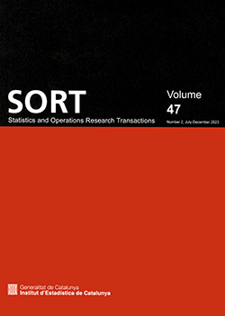 SORT. Statistics and Operations Research Transactions. Volume 47. Number 2, July-December 2023