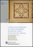 atribució de competències en matèria d'immigració derivades de l'Estatut d'Autonomia de Catalunya/L'