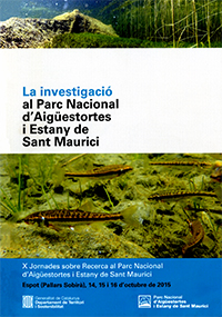 Investigació al Parc Nacional d'Aigüestortes i Estany de Sant Maurici. X Jornades sobre Recerca al Parc Nacional/La