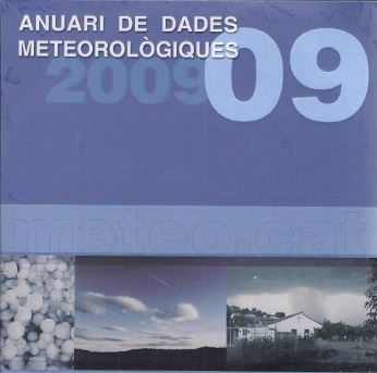 CD-ROM: Anuari de dades meteorològiques 2009