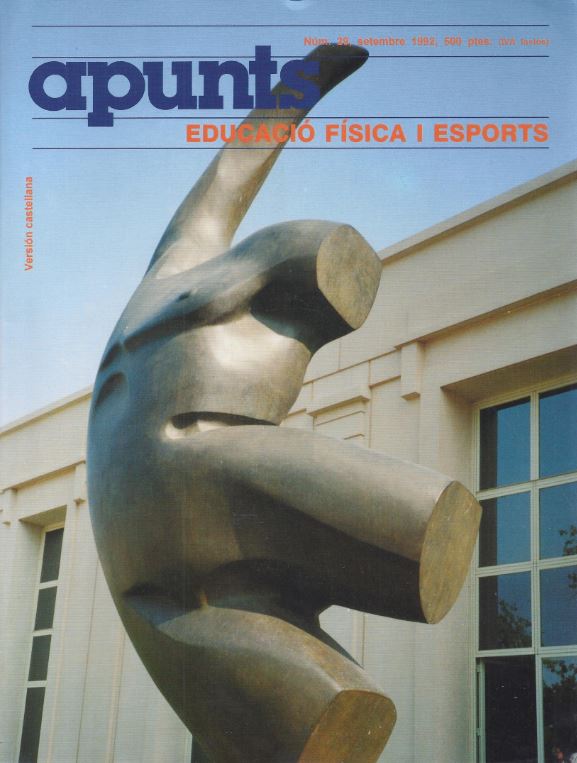 Apunts. Educación Física y Deportes, núm. 029, septiembre de 1992