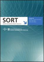 SORT. Statistics and Operations Research Transactions. Volum 38. Number 1, January-June 2014