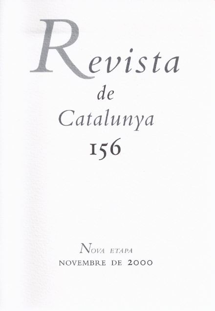 Revista de Catalunya, núm. 156