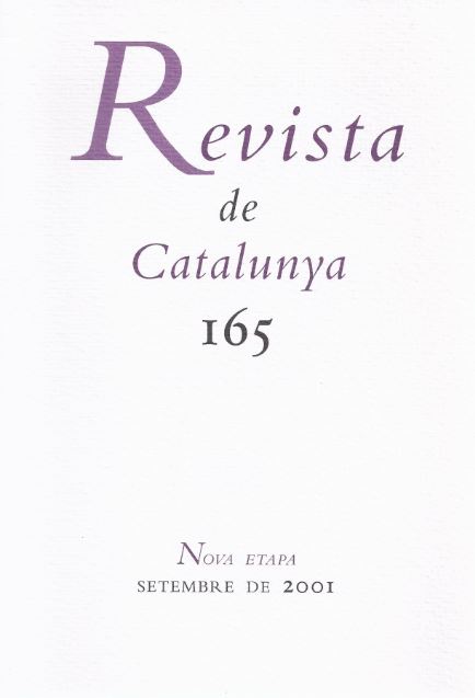 Revista de Catalunya, núm. 165