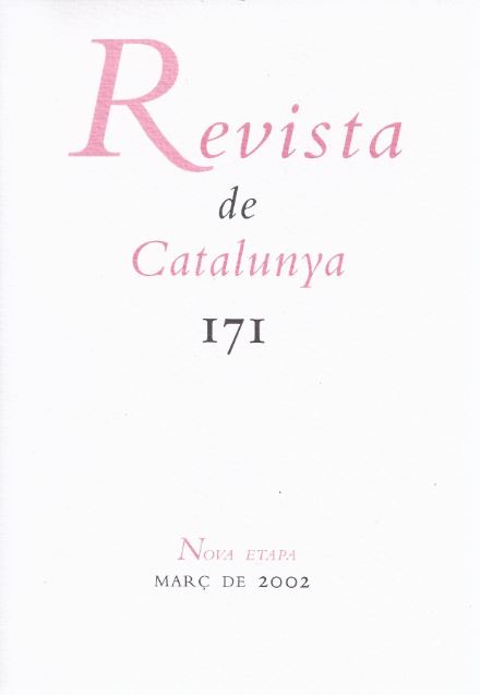 Revista de Catalunya, núm. 171