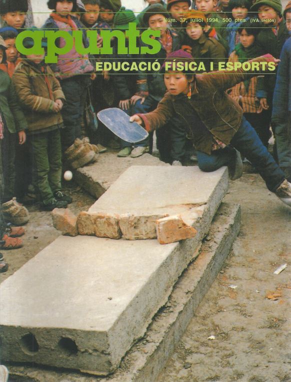 Apunts. Educació Física i Esports, núm. 037, juliol de 1994