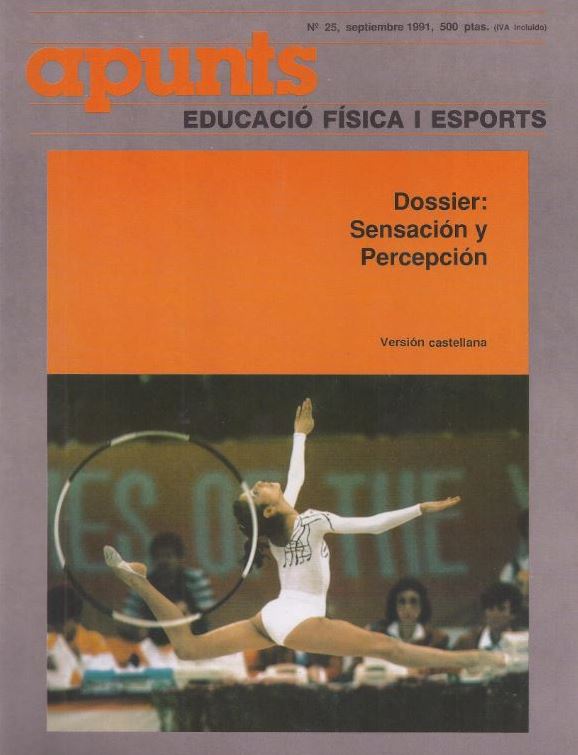 Apunts. Educación Física y Deportes, núm. 025, septiembre de 1991