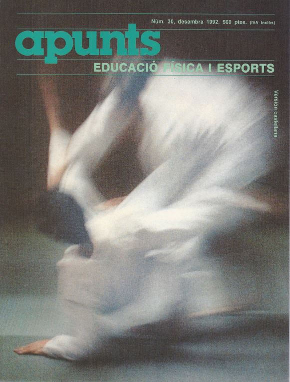 Apunts. Educación Física y Deportes, núm. 030, diciembre de 1992