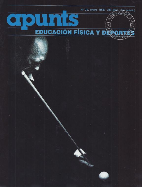 Apunts. Educación Física y Deportes, núm. 039, enero de 1995