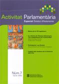 Activitat parlamentària, núm. 07. Gener 2005. Especial Estatut d'Autonomia