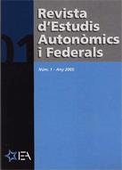 Revista d'Estudis Autonòmics i Federals, núm. 01 - Octubre 2005
