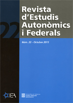 Revista d'Estudis Autonòmics i Federals, núm. 22 - Octubre 2015