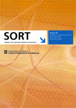 SORT. Statistics and Operations Research Transactions. Volume 39. Number 2, July-December 2015