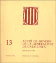 Acció de govern de la Generalitat de Catalunya 1982 (juliol-desembre)