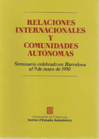 Relaciones internacionales y comunidades autónomas