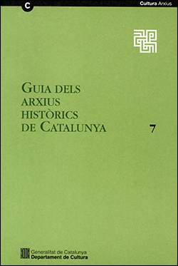 Guia dels arxius històrics de Catalunya, 7. Capitular de la Santa Església Catedral Basílica de Barcelona, Diocesà de Barcelona, Monestir de Sant Pere