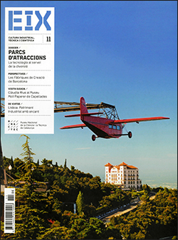 Eix. Cultura industrial, tècnica i científica núm. 11. Juny del 2021. Parcs d'atraccions.